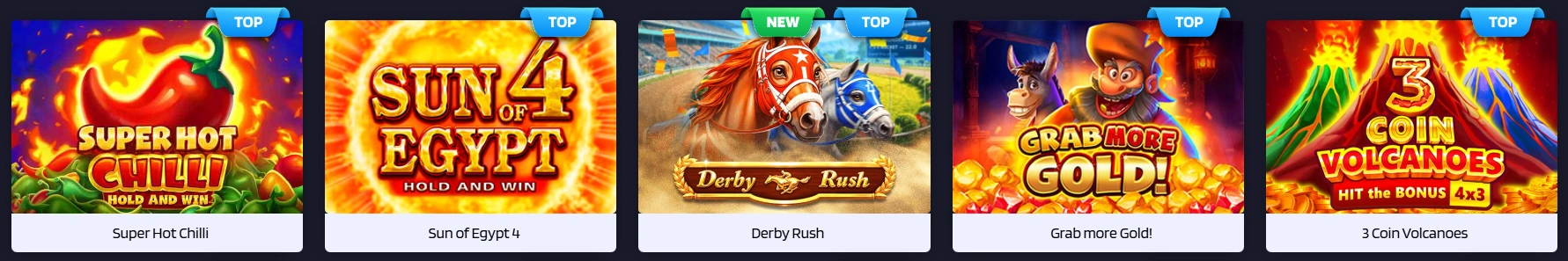 Top slots at Lucky Mister