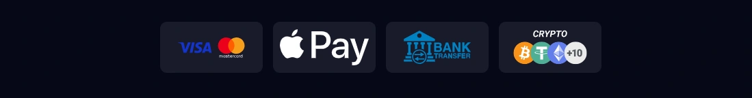 Supported payment methods